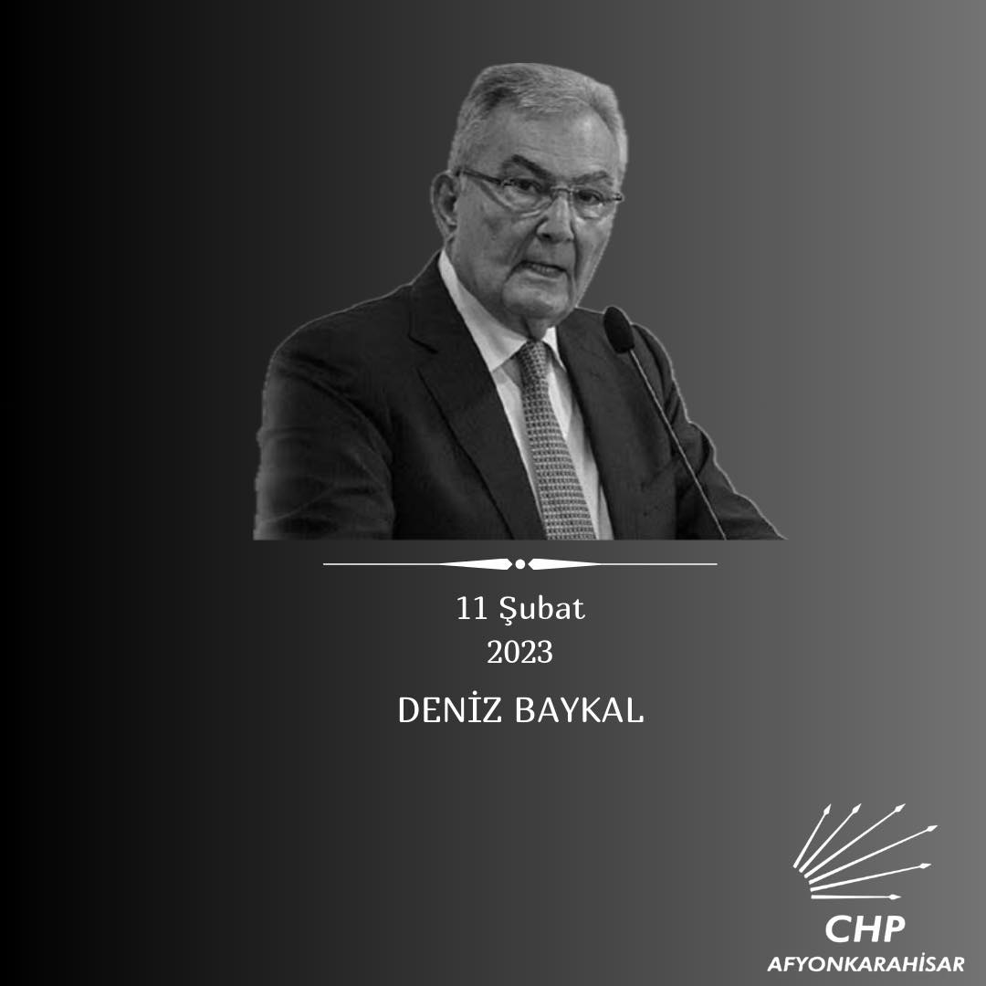 CHP'nin eski lideri Deniz Baykal'ın vefatının birinci yılında anma törenleri düzenlendi