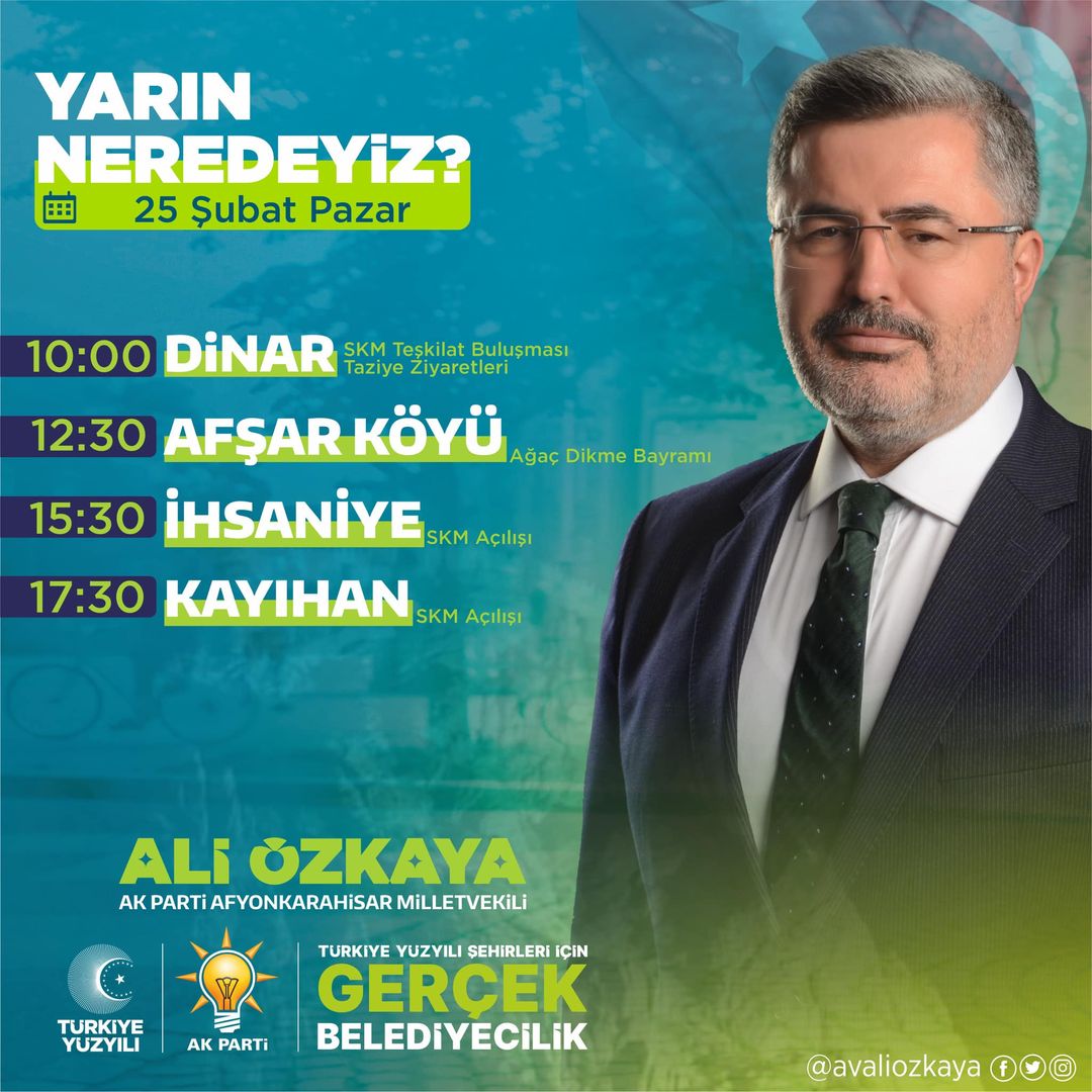 AK Parti Milletvekili Ali Özkaya, Gerçek Belediyecilik Anlayışını Halkla Paylaşıyor
