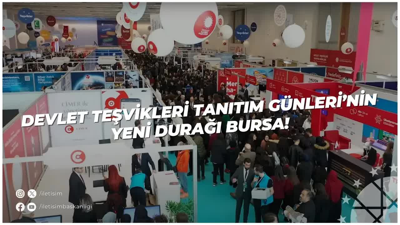 Bursa'da devlet teşvikleri tanıtım günleri düzenleniyor!