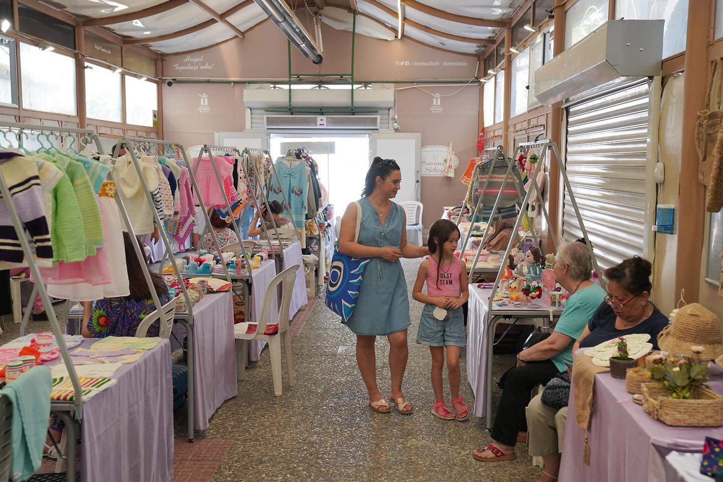 Eskişehir'de Hanımeli Sokağı ve Kadın Üretici Ürün Satış Merkezleri Bayram Tatiline Giriyor
