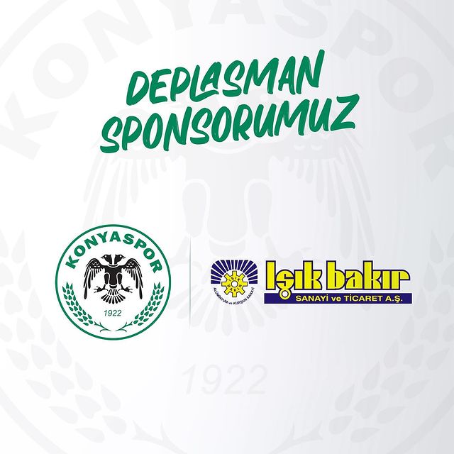 TÜMOSAN Konyaspor, İstanbul deplasmanındaki sponsorlarına teşekkürlerini iletti.