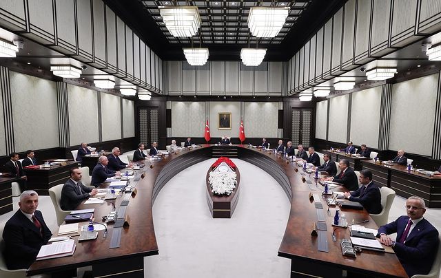 Cumhurbaşkanı Erdoğan Başkanlığında Kabine Toplantısı Yapıldı