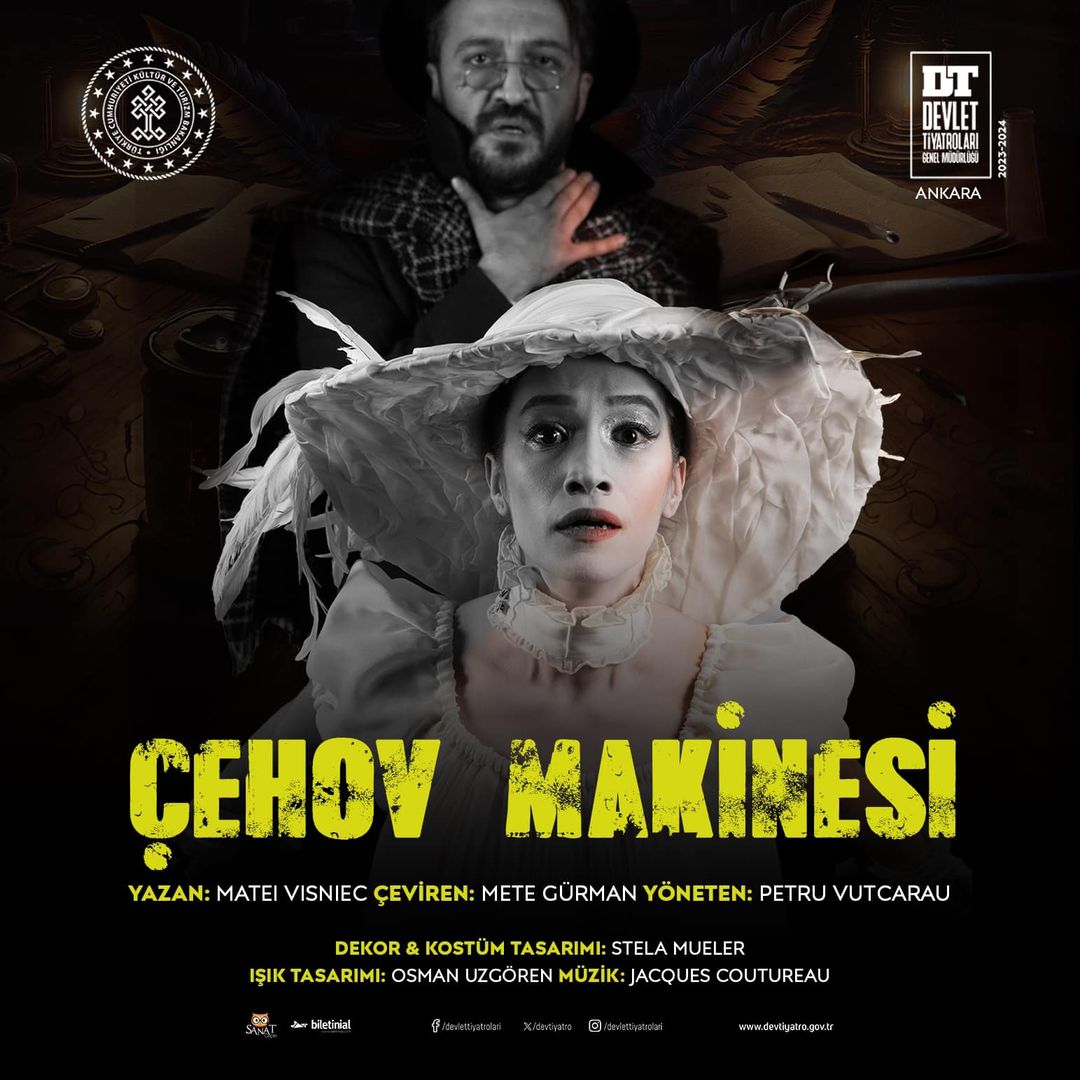 Ankara Devlet Tiyatrosu'ndan Yeni Oyun: Çehov Makinesi İçin Prömiyer Tarihi Belli Oldu!