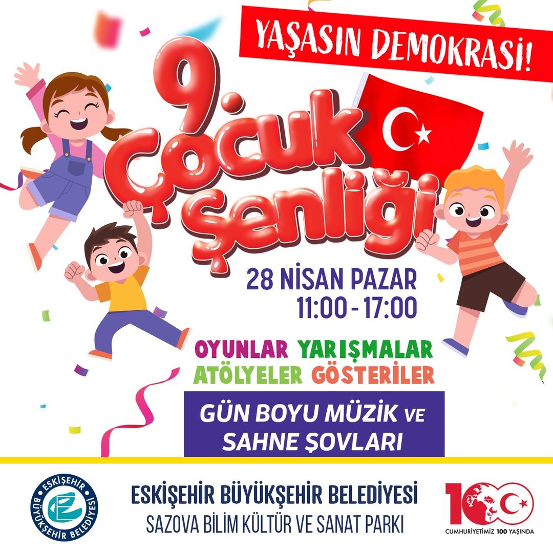 Eskişehir'de 23 Nisan için dolu dolu bir etkinlik programı!