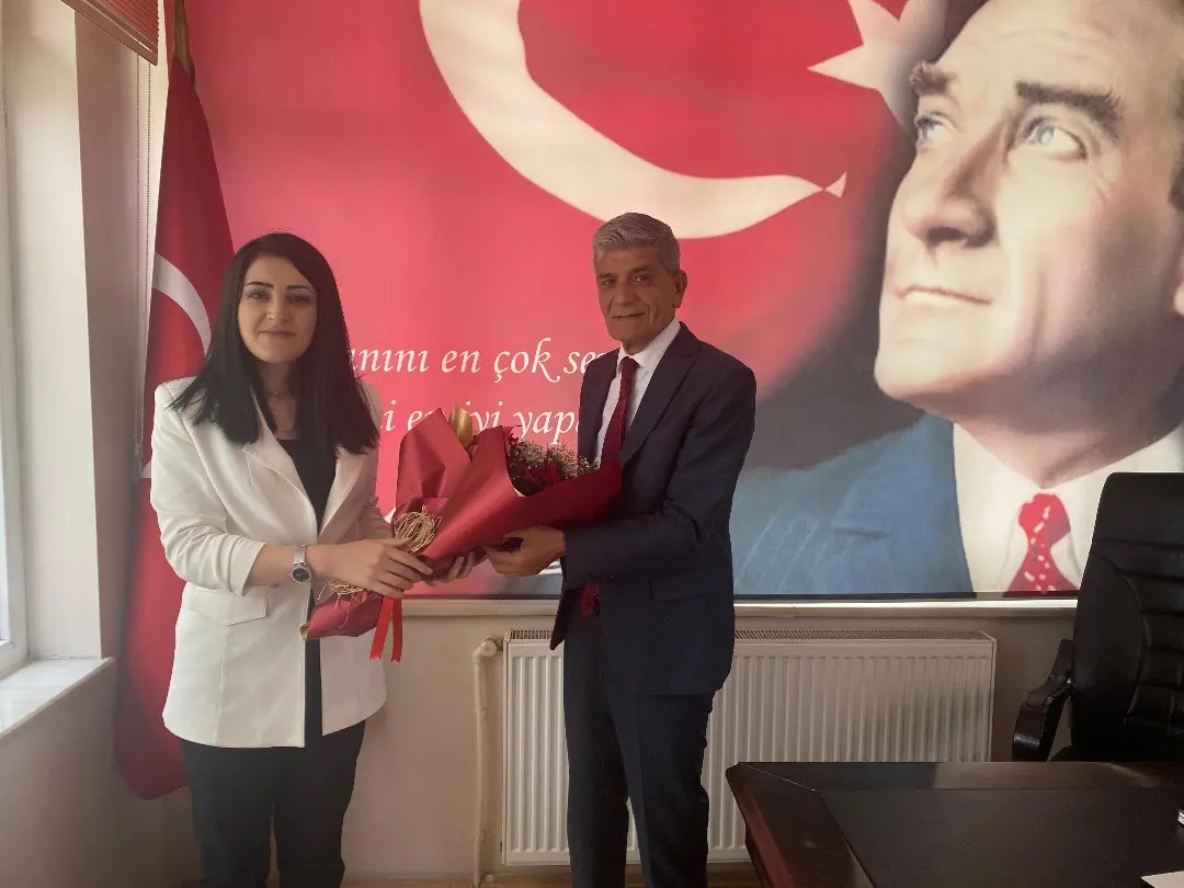 Kaymakam Makbule Adacı, Kızılören Belediye Başkanı Ali Erol ile Görüştü