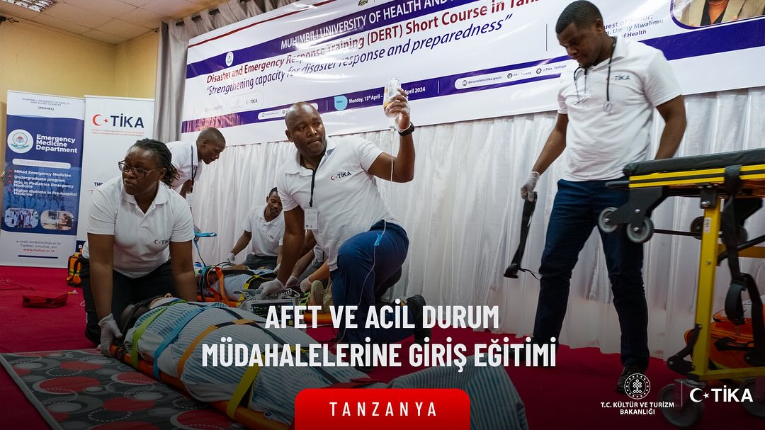 TİKA Tanzanya'da Sağlık Kurumlarına Eğitim Programı Başlattı