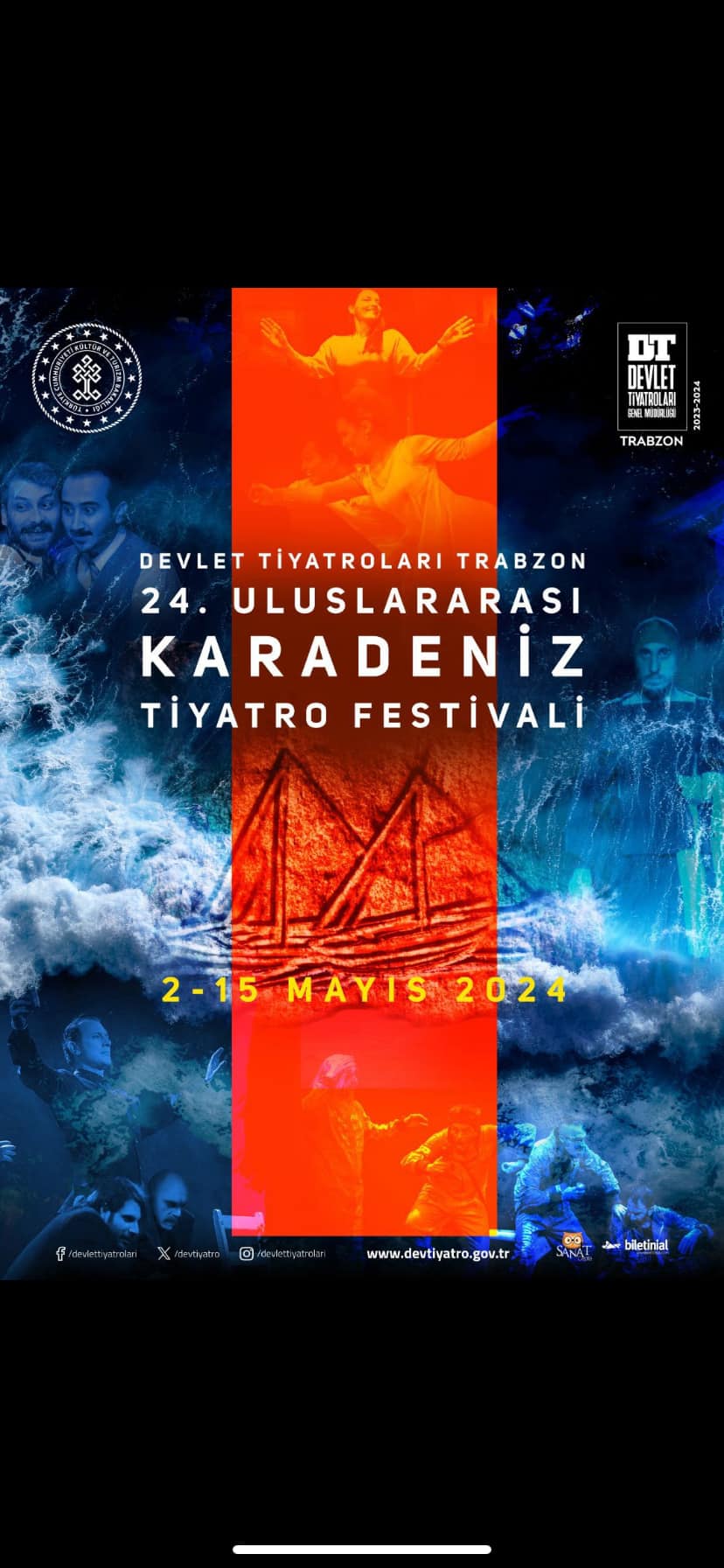 Tiyatro Severler Uluslararası Karadeniz Tiyatro Festivali'ne Hazır Olun!