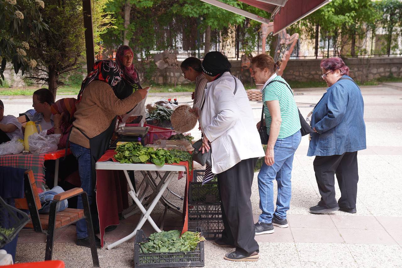 Eskişehir'de Kadın Üreticilerin Emekleri Tüketiciyle Buluşuyor
