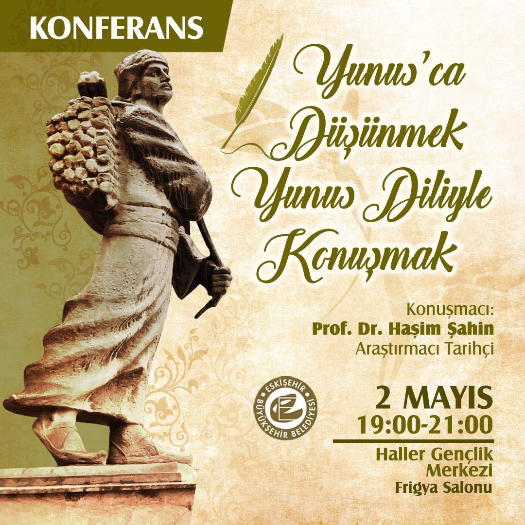 Eskişehir'de Yunus Emre Konferansı