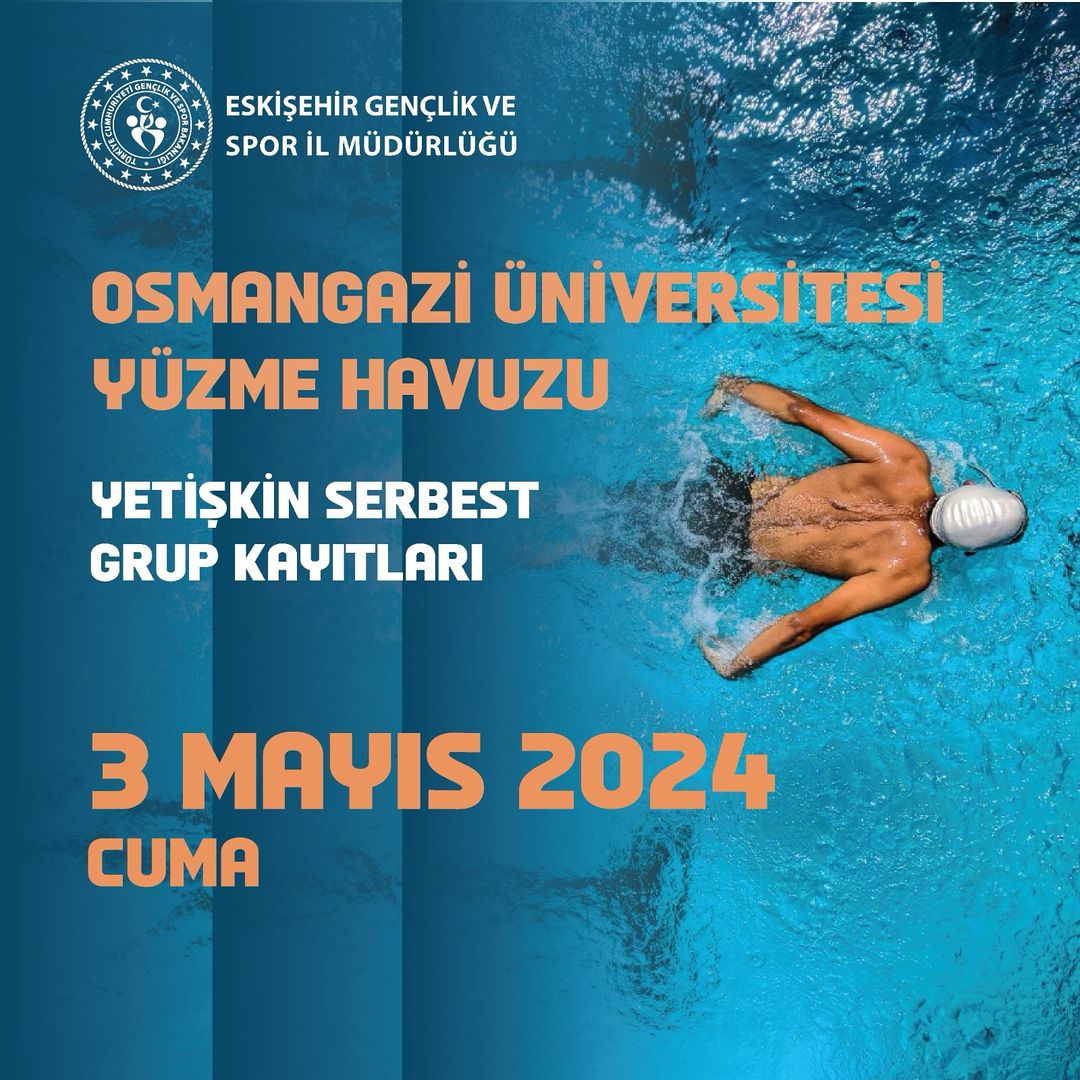 Osmangazi Üniversitesi Yüzme Havuzu Yetişkinler İçin Kayıt Başlıyor