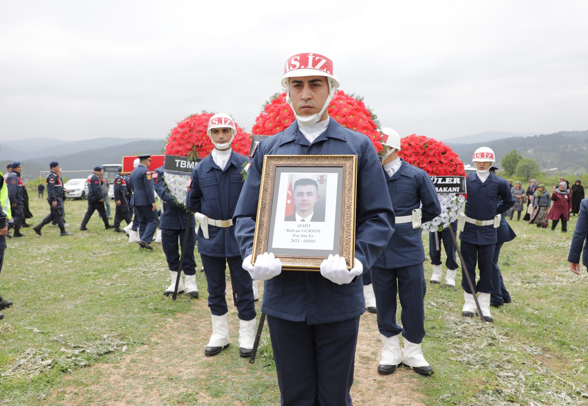 Şehit Sözleşmeli Er Rıdvan Gürsoy'un Töreni Düzenlendi