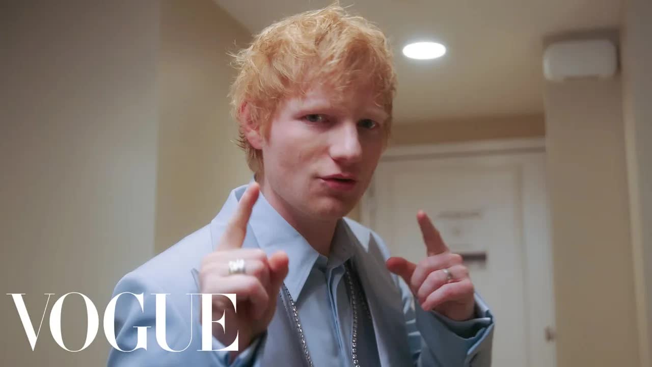 Ed Sheeran, Met Gala'da Moda Dünyasının Sınırlarını Zorluyor