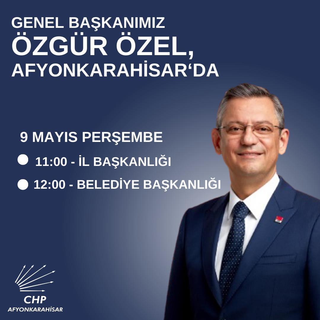CHP Genel Başkanı Özgür Özel, Parti İl Binası ve Belediye Başkanlığı Ziyaretleri İçin Gün Sayıyor