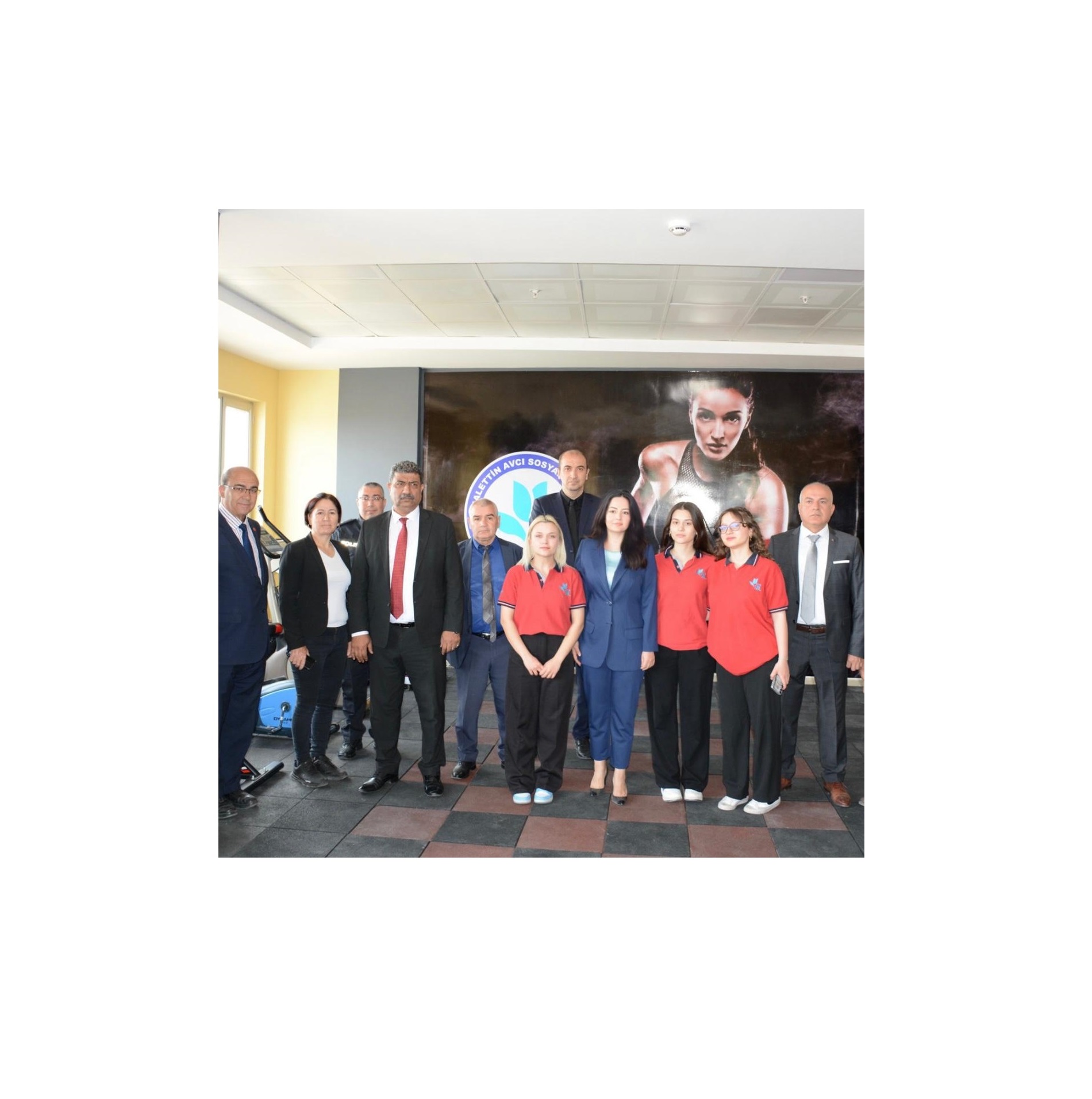 Şehit Cemalettin Avcı Sosyal Bilimler Lisesi Pansiyonlarına Yeni Spor Salonları Açıldı