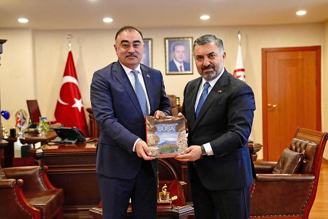 Azerbaycan'ın Ankara Büyükelçisi Dr. Rashad Mammadov ve Heyeti RTÜK'ü Ziyaret Etti