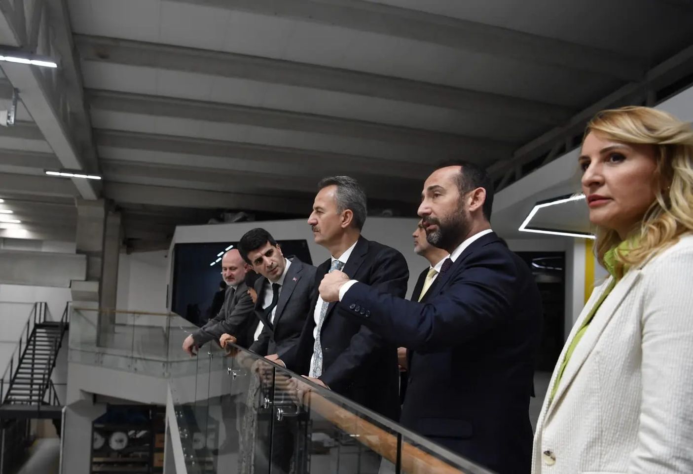 Savunma Sanayii Başkanı Haluk Görgün, VOLO Kompozit'i Ziyaret Etti