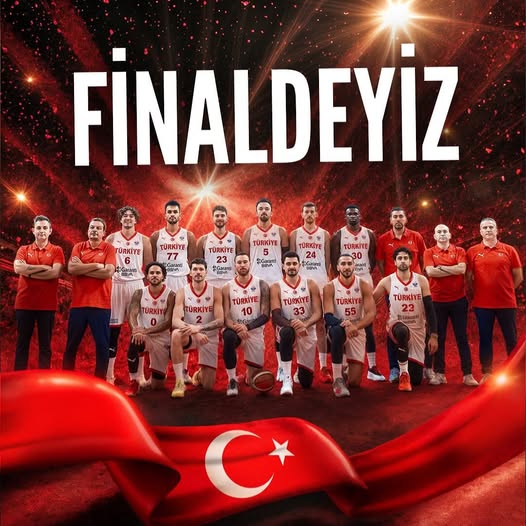 Basketbol Milli Takımı Avrupa Şampiyonası'nda Finale Yükseldi