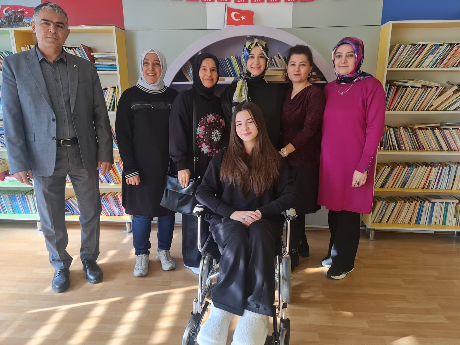 Abdurrahim Mısri Ortaokulu Öğretmenlerinden Anlamlı Destek