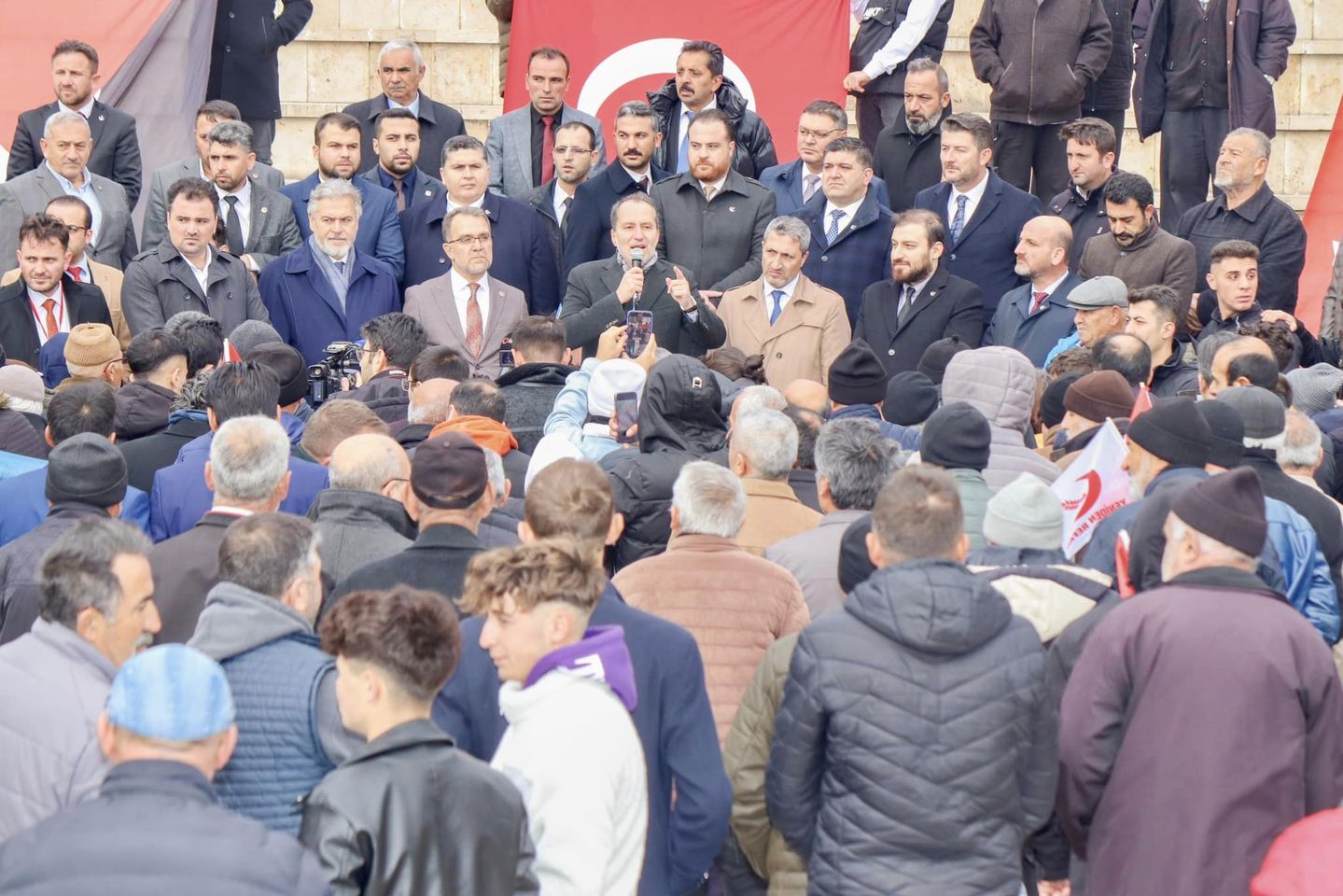 Yeniden Refah Partisi Genel Başkanı Sivas halkıyla buluştu