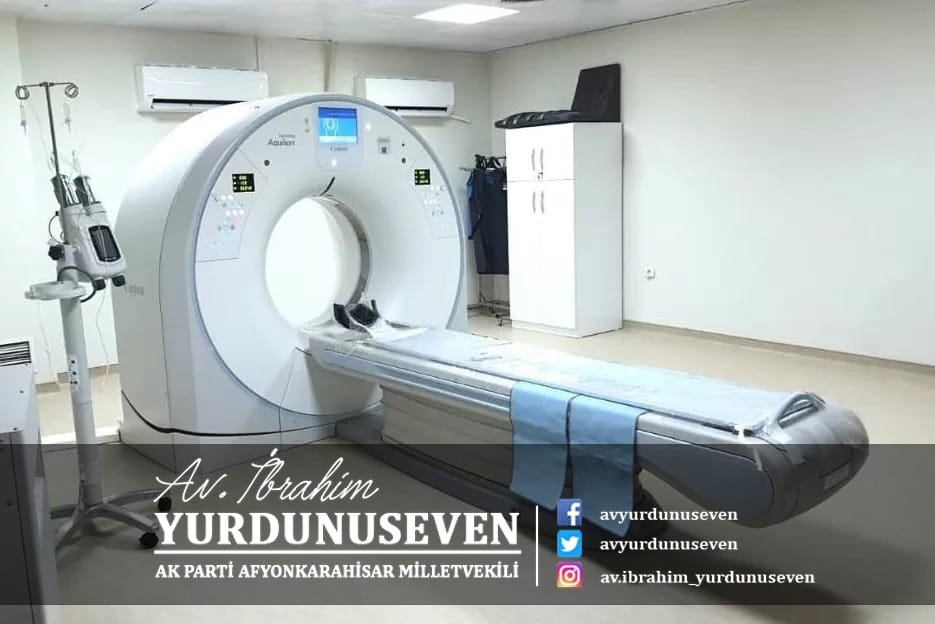 Afyonkarahisar'ın Emirdağ İlçesinde Yeni Tomografi Cihazı Devreye Alındı