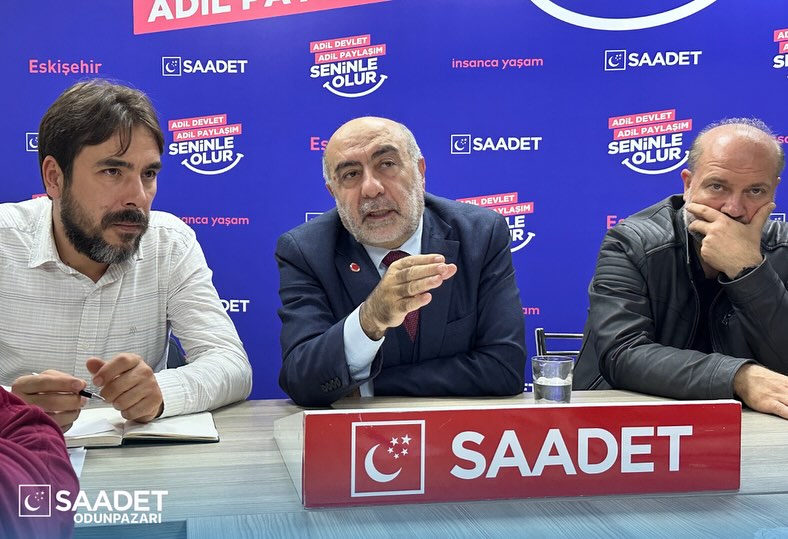 Saadet Partisi, Eskişehir'de Stratejik Toplantı Gerçekleştirdi