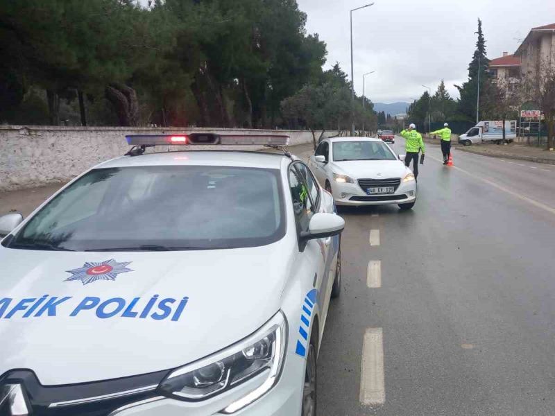 Muğla'da Yılbaşı Öncesi Trafik Denetimleri Artırıldı