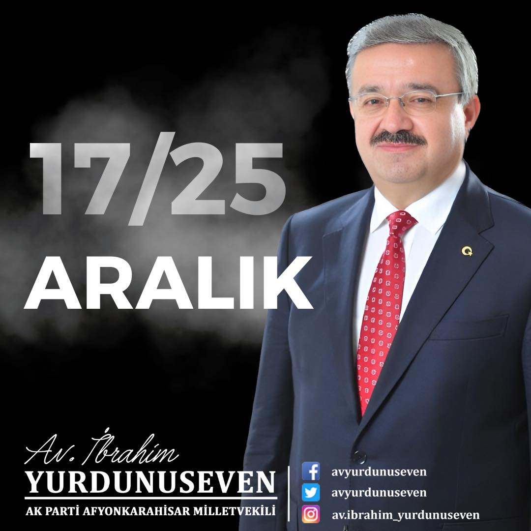 Afyonkarahisar Milletvekili İbrahim Yurdunuseven: 