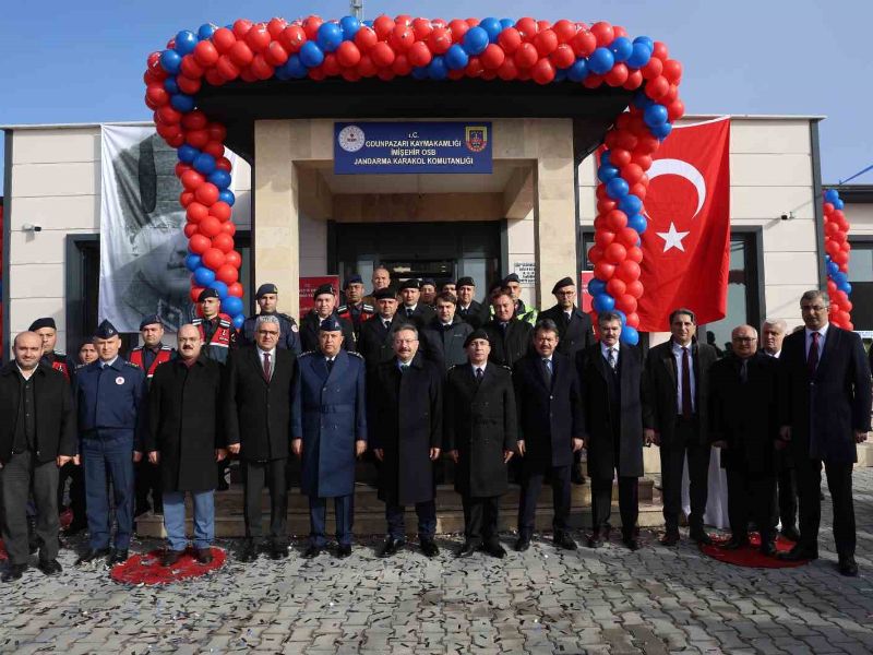 İmişehir Organize Sanayi Bölgesi'nde Jandarma Karakolu açıldı, Eskişehir için güvenlik hizmetleri güçleniyor