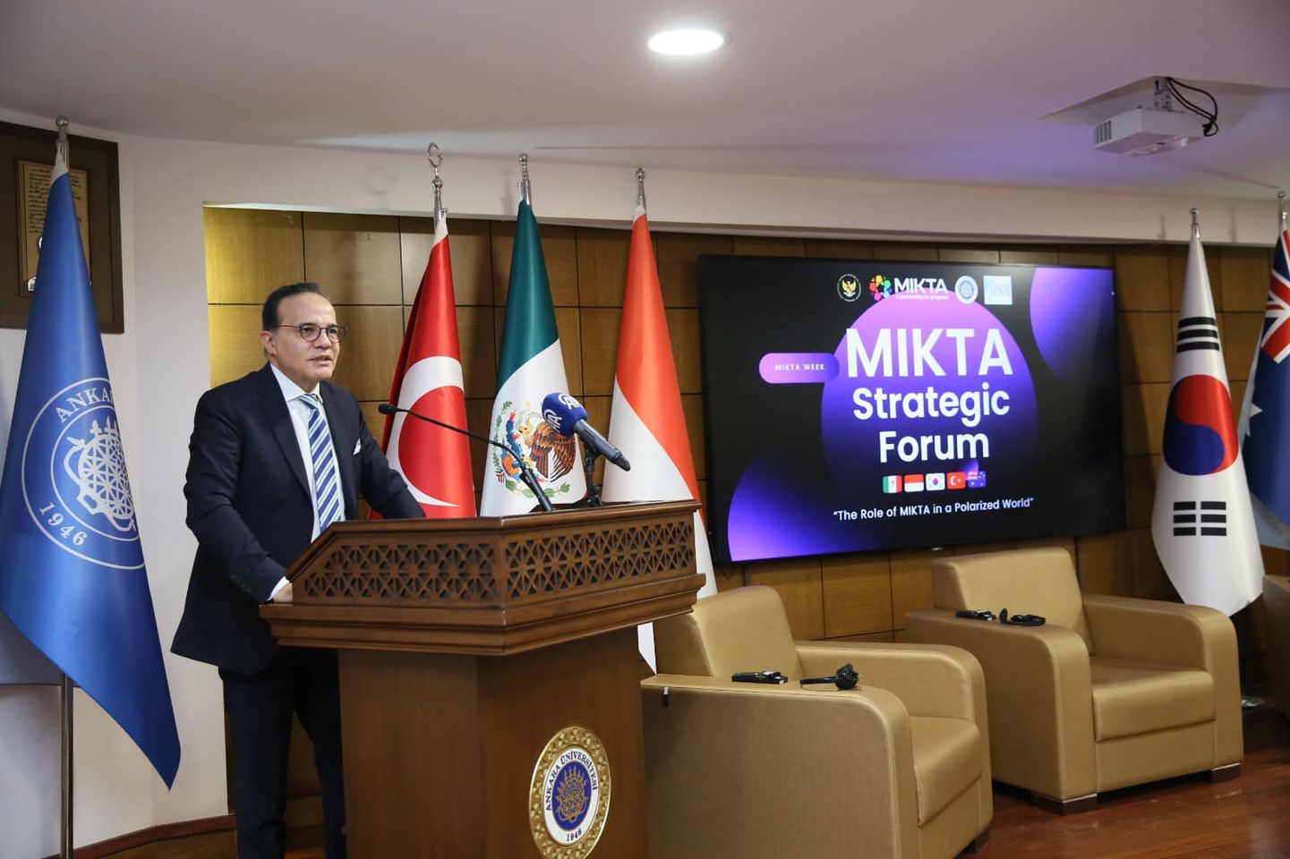 Türkiye, MIKTA Stratejik Forumu'na ev sahipliği yaptı