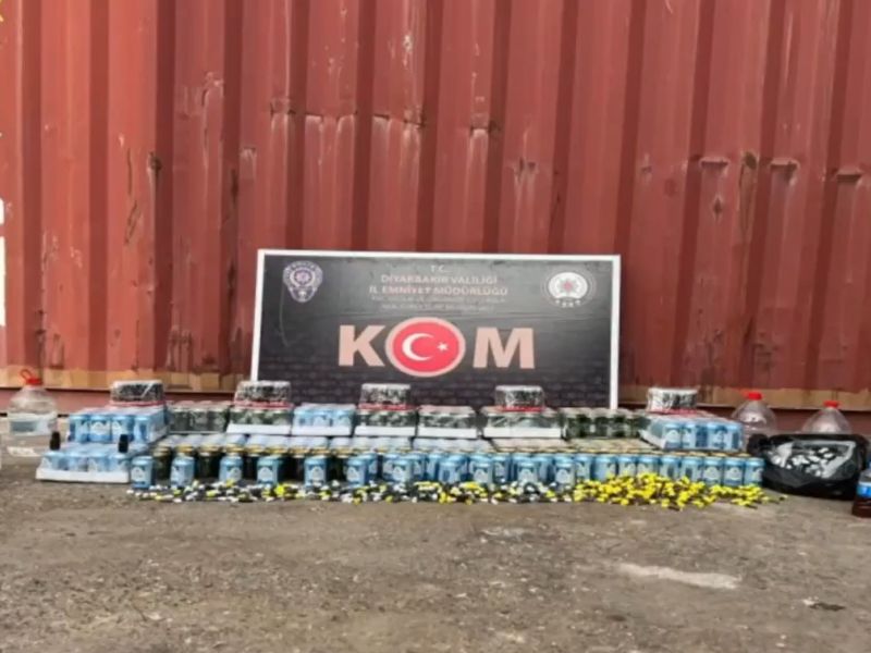 Çengel-5 Operasyonunda 187 Ton Kaçak ve Sahte İçki Ele Geçirildi