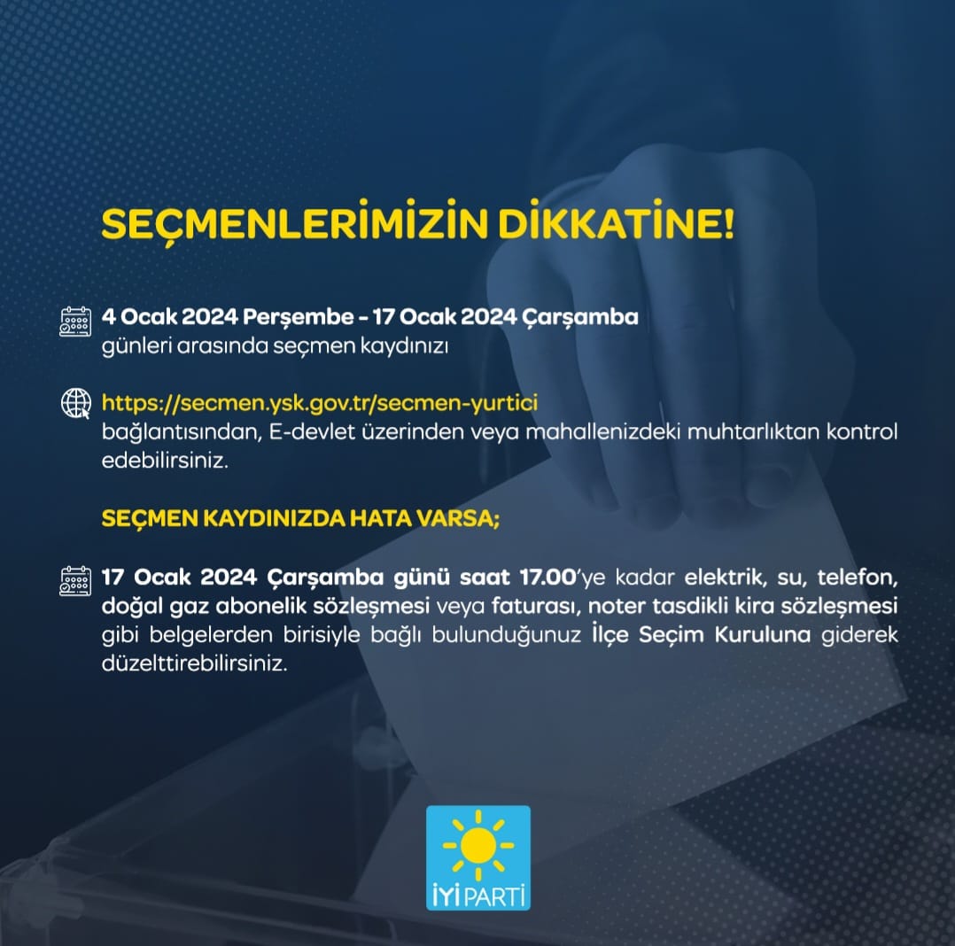 İyi Parti Milletvekili Hakan Şeref Olgun, Seçim Öncesi Vatandaşları Bilgilendirdi