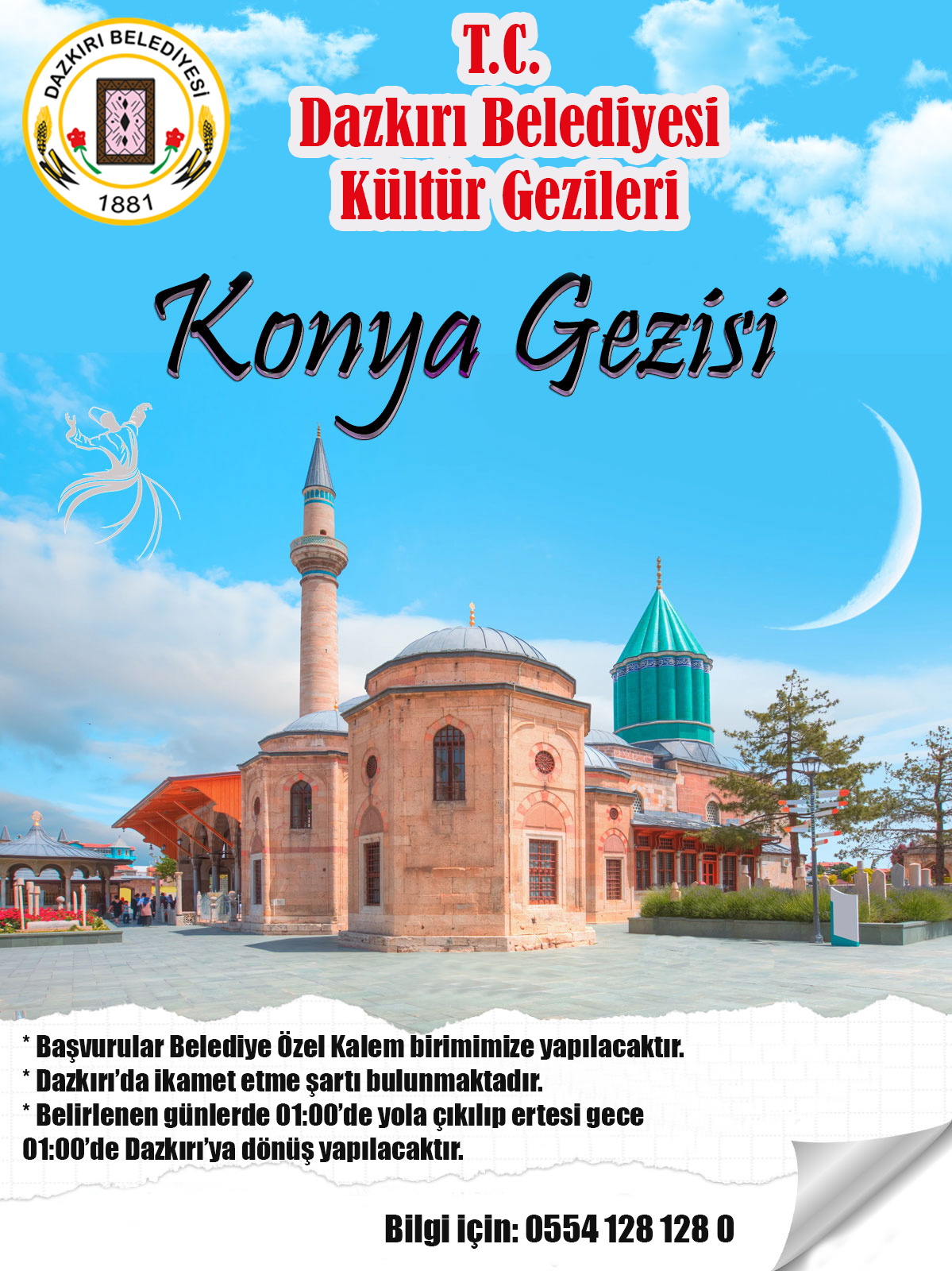 Konya'ya kültür gezisi düzenliyoruz, kadınlar da katılacak!