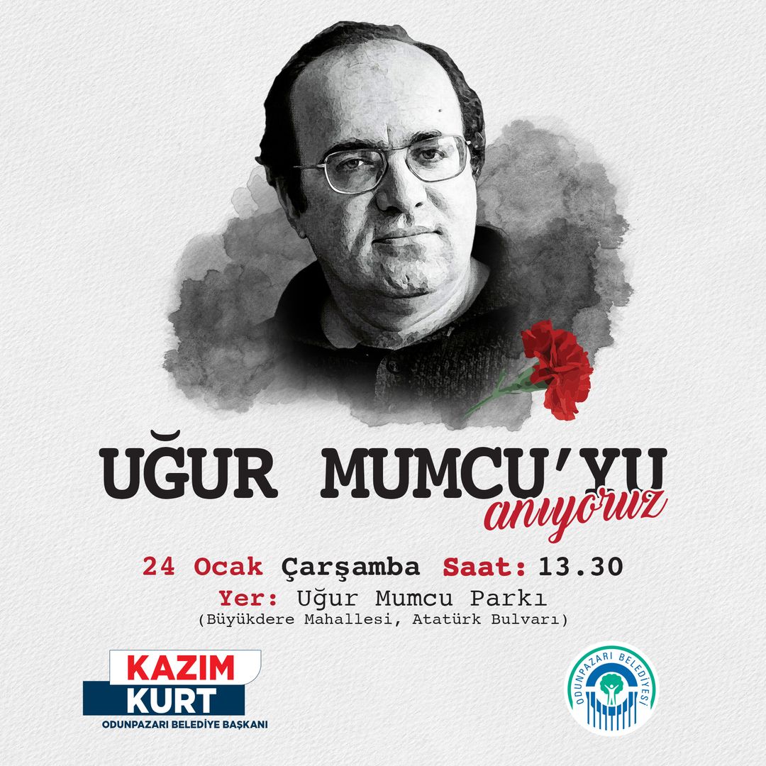 Uğur Mumcu Anma Töreniyle Eskişehir'de Demokrasi ve Özgürlük Yeniden Hatırlanacak