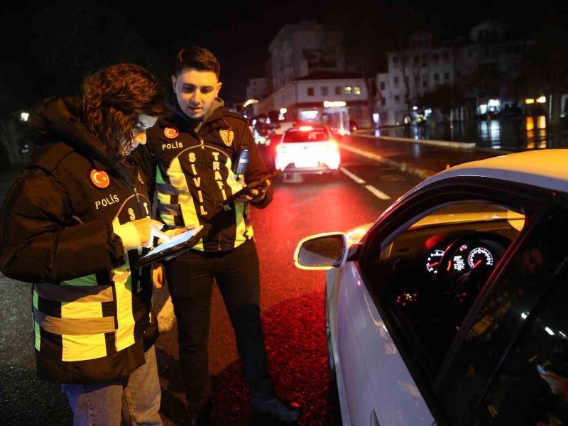 Tekirdağ'da Eş Zamanlı Trafik Denetimleri Sürdürülüyor