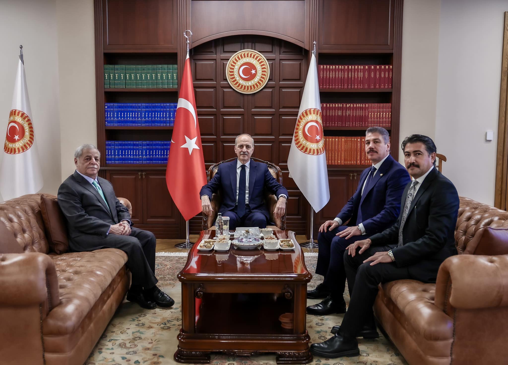 TBMM Başkanı Numan Kurtulmuş, Ürdün'e İş Birliği Ziyaretinde Bulundu