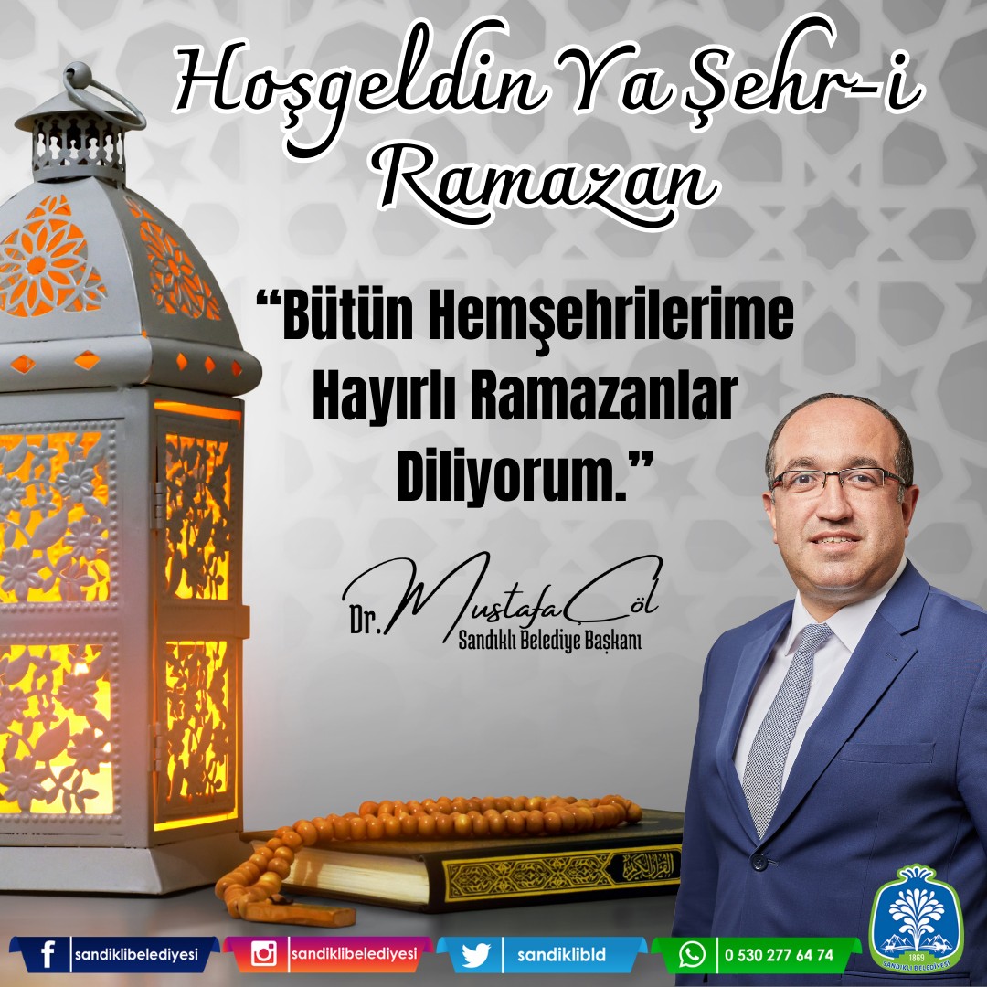 Afyonkarahisar'ın Sandıklı İlçesi'nde Ramazan Ayı'na Hazırlık!