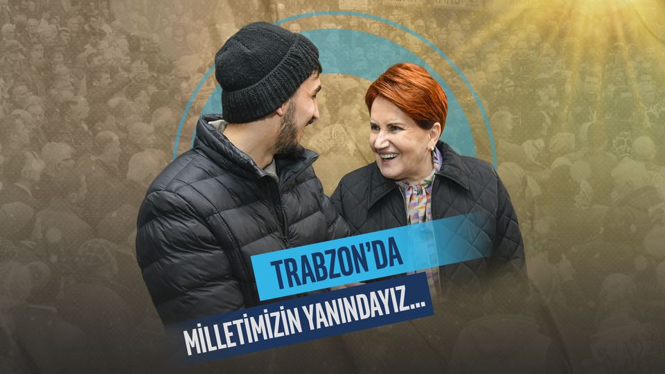 Meral Akşener Trabzon'da İYİ Parti'nin yerel seçimlerde iddialı adayını tanıttı.