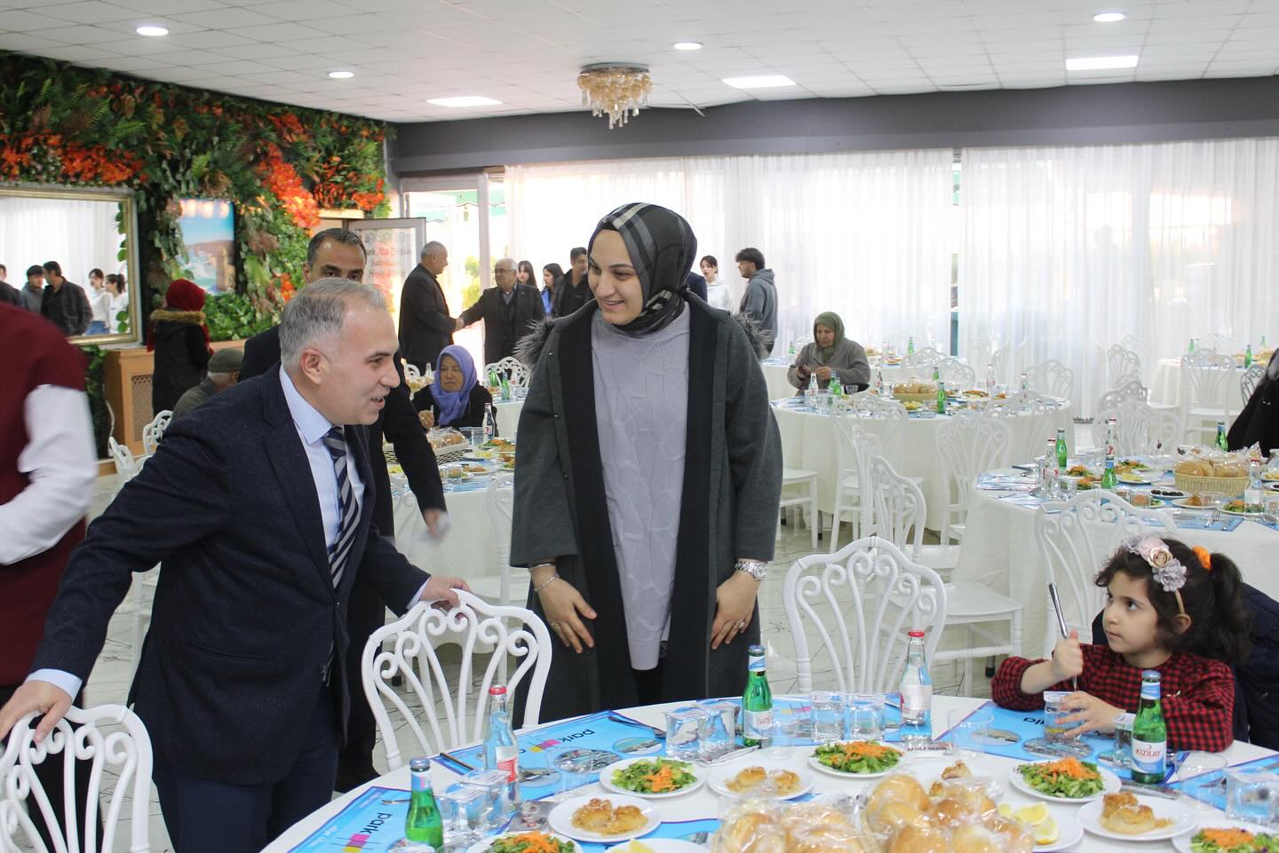 Kaymakamımız, Çanakkale şehitlerini onurlandıran iftar programına katıldı