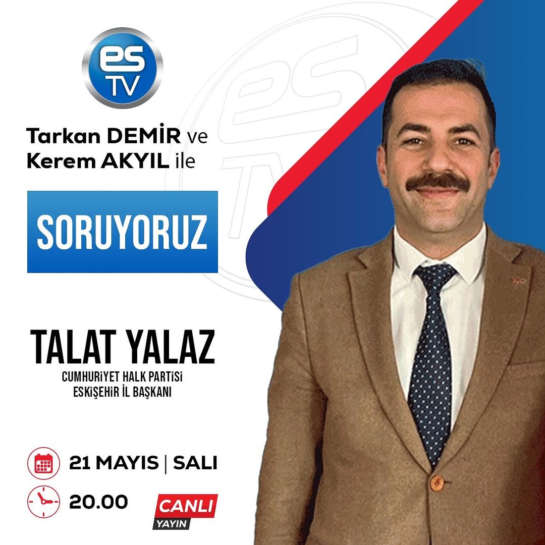 CHP Eskişehir İl Başkanlığı, ES TV'de Program Düzenliyor