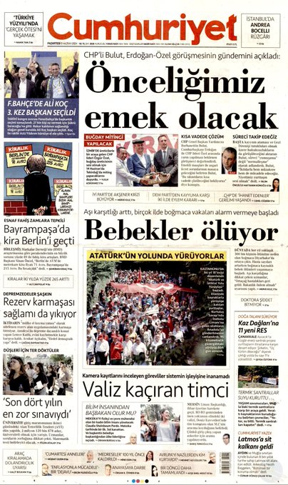 Cumhuriyet Halk Partisi (CHP) Halkla İlişkiler ve Medyayla İlişkilerden Sorumlu Genel Başkan Yardımcısı Burhanettin Bulut, Türkiye'nin Seçim İhtimalini Değerlendirdi