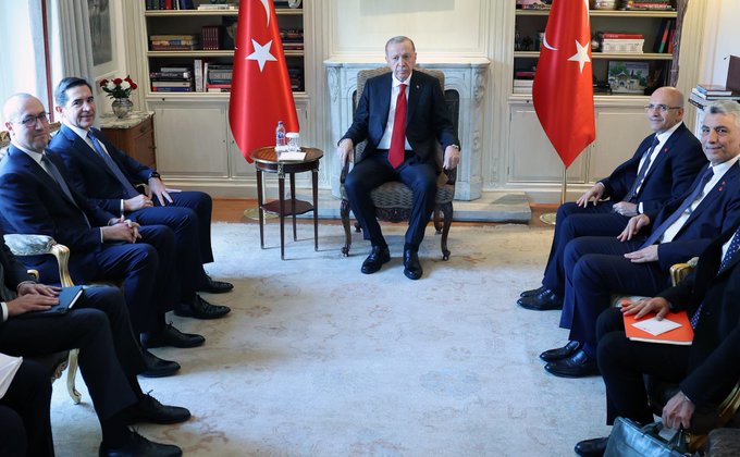 Türkiye Cumhurbaşkanı Recep Tayyip Erdoğan, İspanyol Finans Temsilcileri ve Dünya Turizm Örgütü ile Görüşmeler Gerçekleştirdi