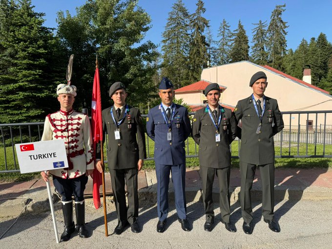 Ordulararası Avrupa ve Balkan Oryantiring Şampiyonası'nda Türk Silahlı Kuvvetleri Takımı Başarılı Bir Performans Sergiledi