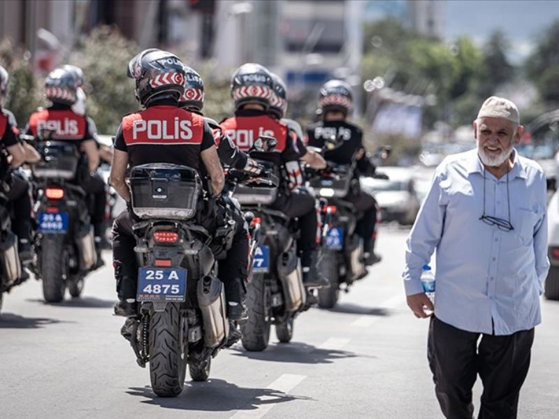 Erzurum'da Asayiş Denetimleri Devam Ediyor