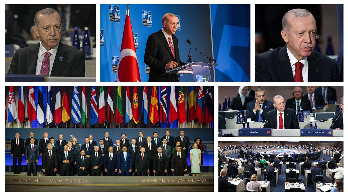 Türkiye Cumhurbaşkanı Recep Tayyip Erdoğan, NATO Zirvesi Sonrası Türkiye'ye Döndü