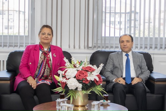 Afyonkarahisar Belediye Başkanı Burcu Köksal, Afyon Kocatepe Üniversitesi'nden Önemli Ziyaretçileri Kabul Etti