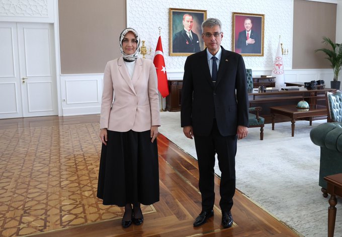 Sağlık Bakanı Prof. Dr. Kemal Memişoğlu'na Ziyaret