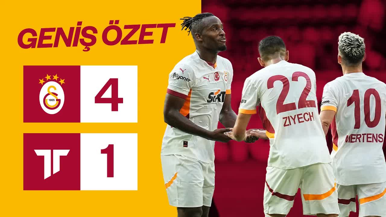 Galatasaray, Trencin'i Hazırlık Maçında 4-1 Yendi