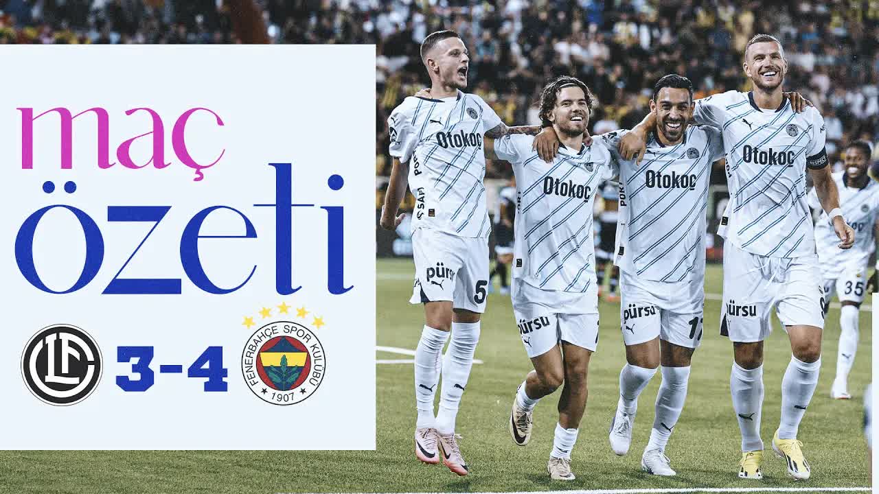 Fenerbahçe, UEFA Şampiyonlar Ligi 2. Ön Eleme Turunda Lugano'yu Mağlup Etti