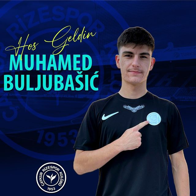 Çaykur Rizespor, Bosna Hersekli Futbolcu Muhamed Buljubašić'i Kadrosuna Kattı