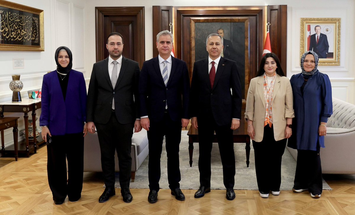 T.C. İçişleri Bakanı Ali Yerlikaya'ya Teşekkür Ziyareti